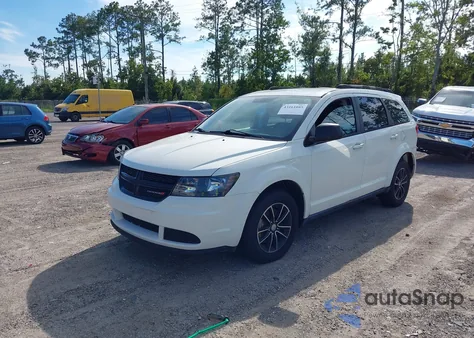 2017 Dodge Journey Se from USA, damaged, VIN 3C4PDCAB2HT683807